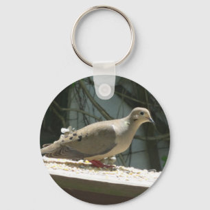 Mourning Dove Key Ring