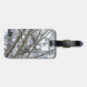 Mourning Dove Luggage Tag