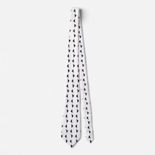 Mourning Dove Silhouette Love Bird Watching Tie