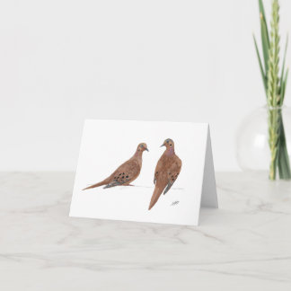 Mourning Doves Note Card