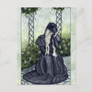 Mourning Garden postcard