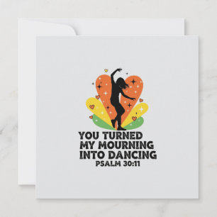 Mourning into dancing design