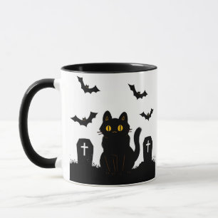 mourning kitty mug