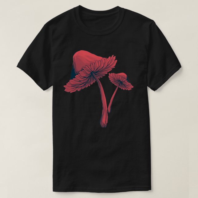 Mourning Mushrooms T-Shirt (Design Front)