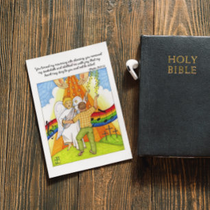 Mourning Song Inspirational Post Card