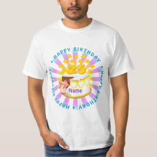 mouse 25 Year Old birthday custom t-shirts
