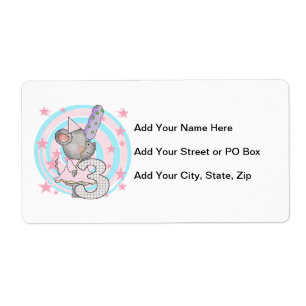 Mouse 3rd Birthday T-shirts and Gifts
