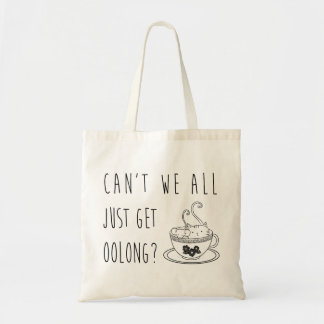 Mouse and Cat Lover's Tea-Bag, Oolong Tote Bag