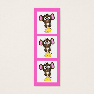 Mouse and Cheese Bookmark