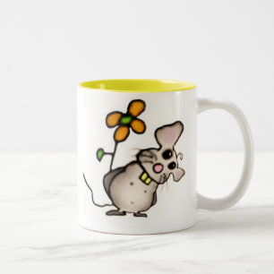 Mouse and Flower Mug