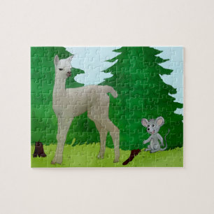 Mouse and Lama Puzzle