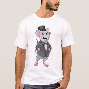 Mouse as Groom with Ribbon T-Shirt