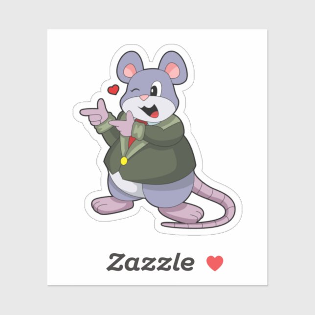 Mouse as Groom with Suit (Sheet)