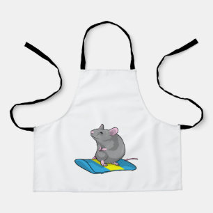 Mouse as Snowboarder with Snowboard Apron