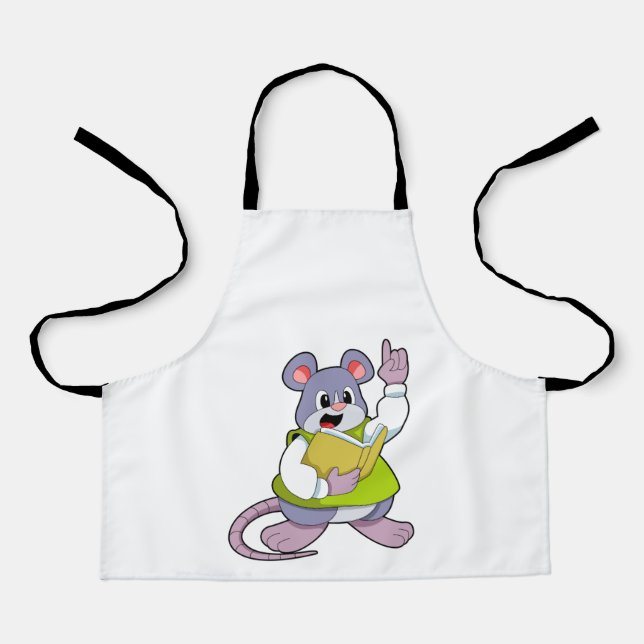 Mouse as Teacher with Book Apron (Front)