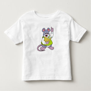 Mouse as Teacher with Book Toddler T-Shirt