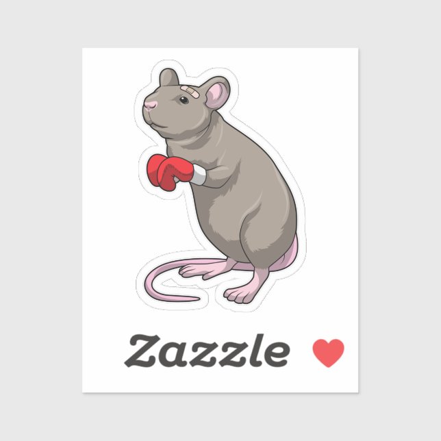 Mouse at Boxing with Boxing gloves (Sheet)