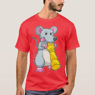 Mouse at Chess with Chess piece Pawn T-Shirt
