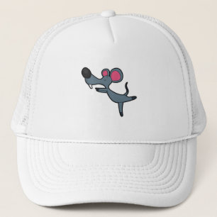 Mouse at Yoga Stretching exercise Trucker Hat