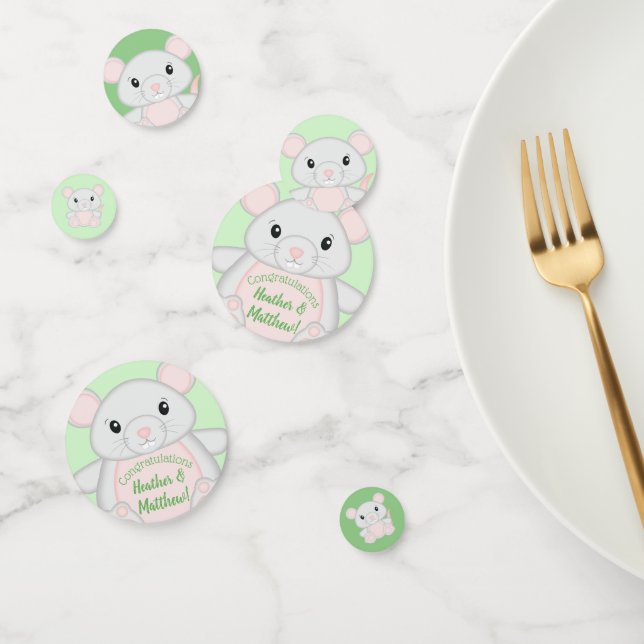 Mouse Baby Shower Confetti (Group)
