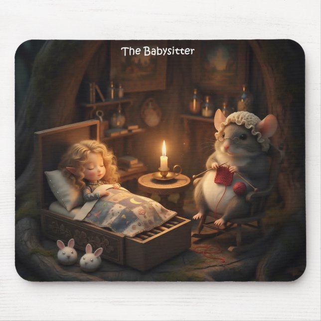 Mouse Babysitter Pad (Front)