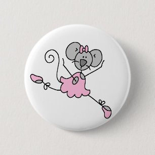 Mouse Ballerina One Button