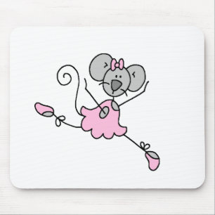 Mouse Ballerina One Mousepad