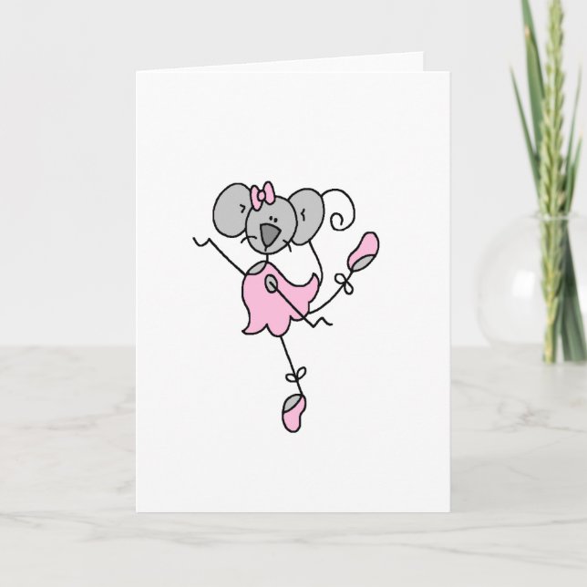 Mouse Ballet Card (Front)