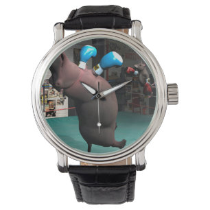 Mouse Beats Hippo KO Watch