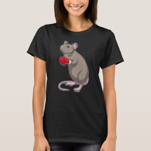 Mouse Boxer Boxing gloves Sports T-Shirt