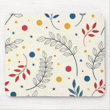 Mouse Carpet Floral Design