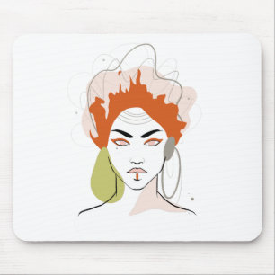 Mouse Carpet "She World" Women's Drawing Pad