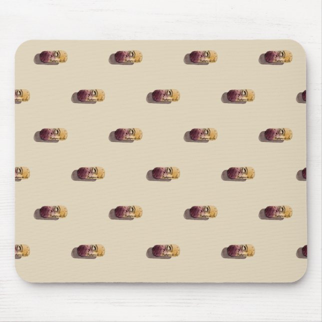 Mouse carpet with cork watercolor pad (Front)