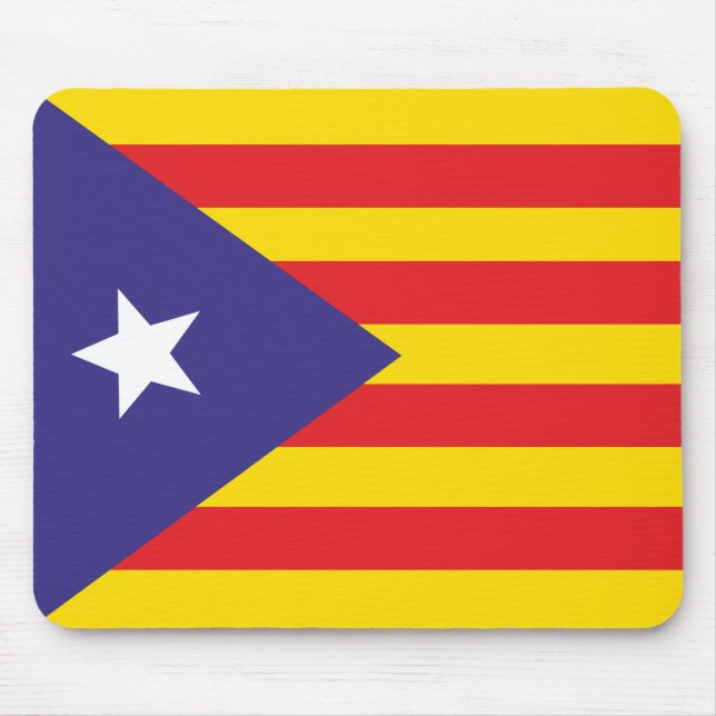Mouse Carpets Catalan Independence Flag Mouse Pad (Front)