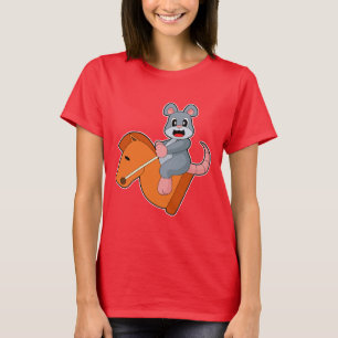 Mouse Chess piece Knight Chess T-Shirt