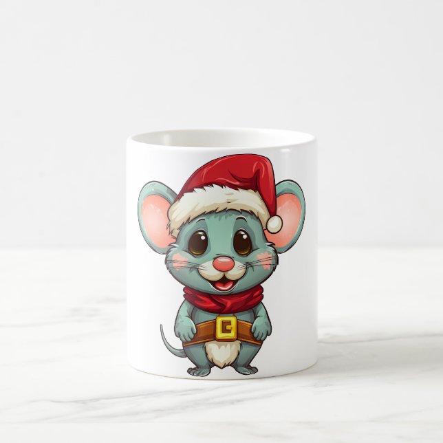 Mouse Christmas Coffee Mug (Center)
