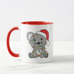 Mouse Christmas Winter Animals Holiday Mice Mug