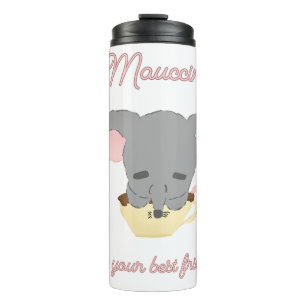 Mouse Cocoa Cappuccino Thermal Tumbler