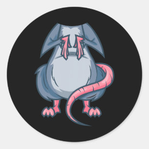 Mouse Costume Halloween Easy Rat Cosplay Last Minu Classic Round Sticker