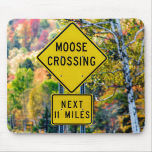 Mouse Crossing Mousepad