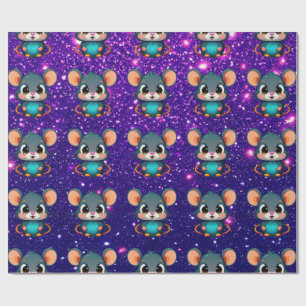Mouse Cute Charming Frog Turtle Gift Wrap