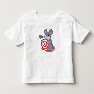 Mouse Darts Dart Dartboard Toddler T-Shirt