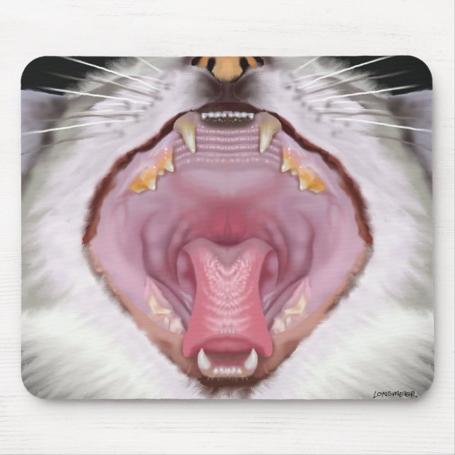 Mouse Eater Mouse Pad (Front)