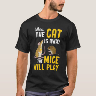 Mouse For Kids Maus Rodent Ratón Mouse Gerbil 3 T-Shirt