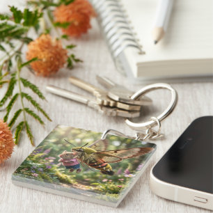 Mouse Gets A Ride Key Ring