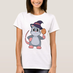 Mouse Halloween Basketball T-Shirt