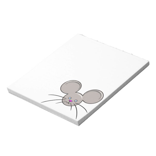 Mouse Head Notepad (Rotated)