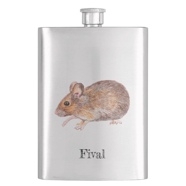 Mouse Hip Flask (Front)