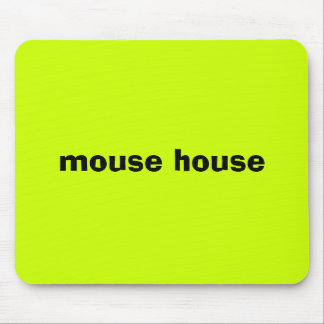 mouse house mouse pad