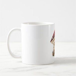 Mouse in a Mushroom House Coffee Mug
